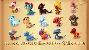 Dragon Mania Efsaneleri Apk indir 2023 son sürüm 1