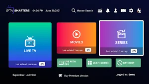 IPTV Smarters Pro MOD APK Canlı TV Kanal İzle 1