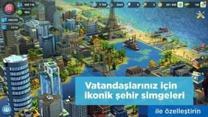 SimCity BuildIt Mod APK indir sınırsız para 2023 2
