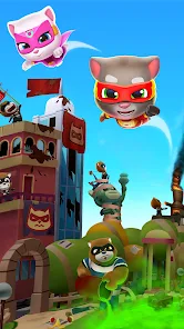 Konuşan Tom Kahraman Koşusu APK indir 2023 3