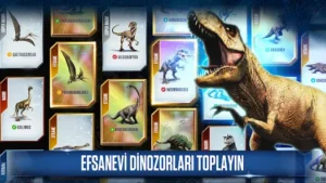 Jurassic World The Game mod apk indir 2023 4
